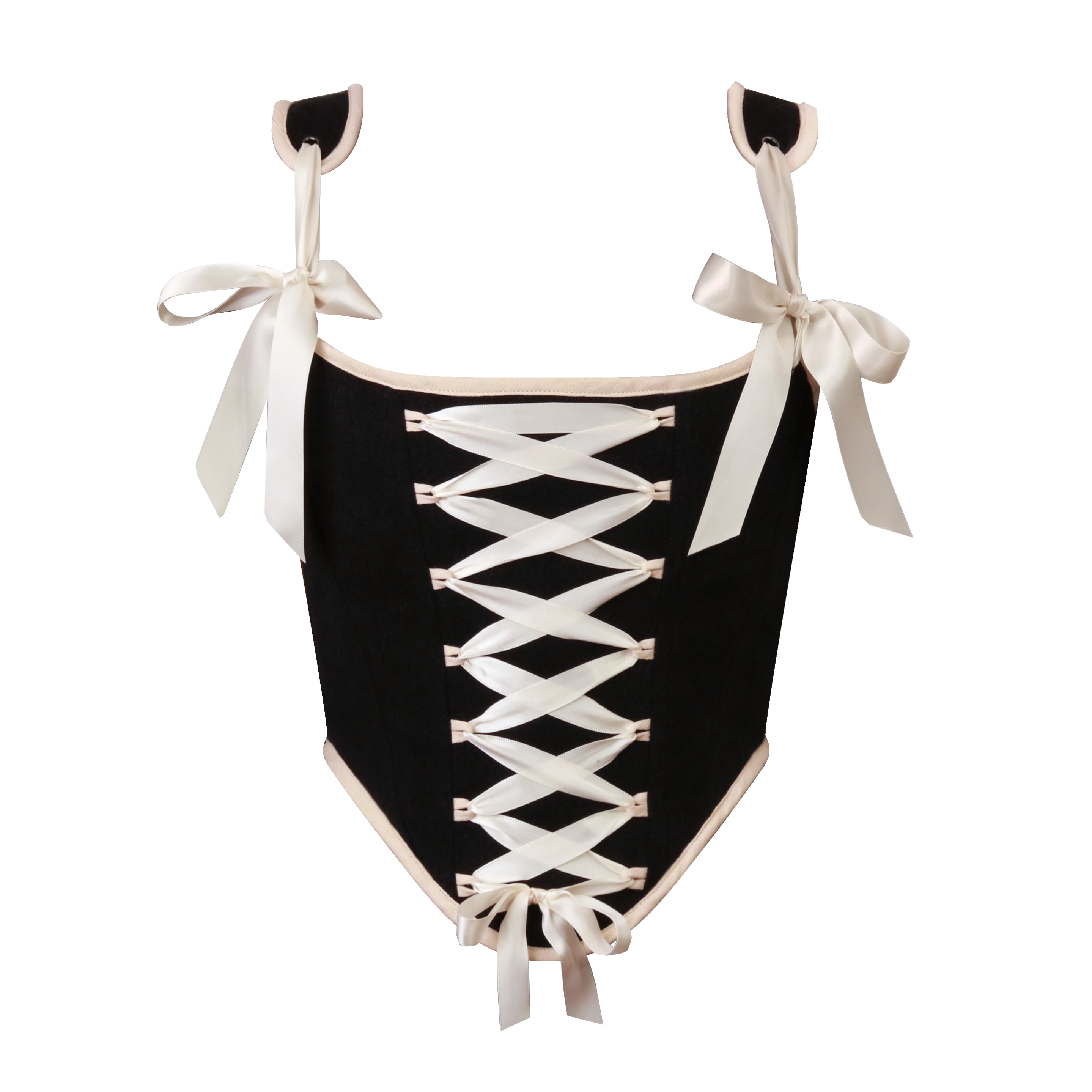 Reversible Denim Corset (size 6-8)