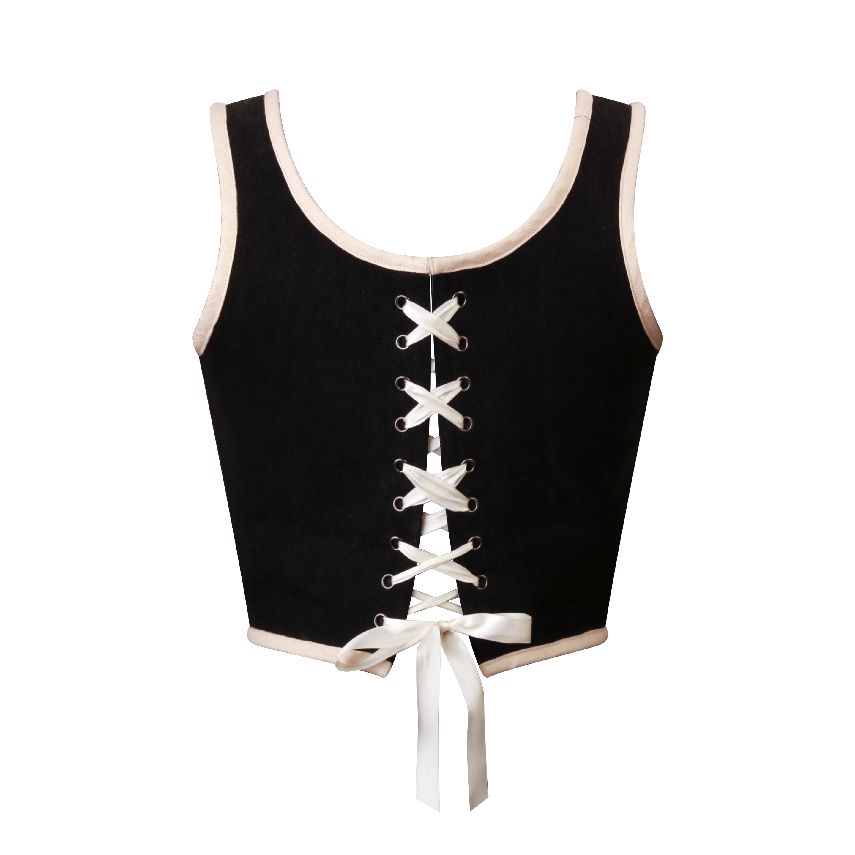 Reversible Denim Corset (size 6-8)