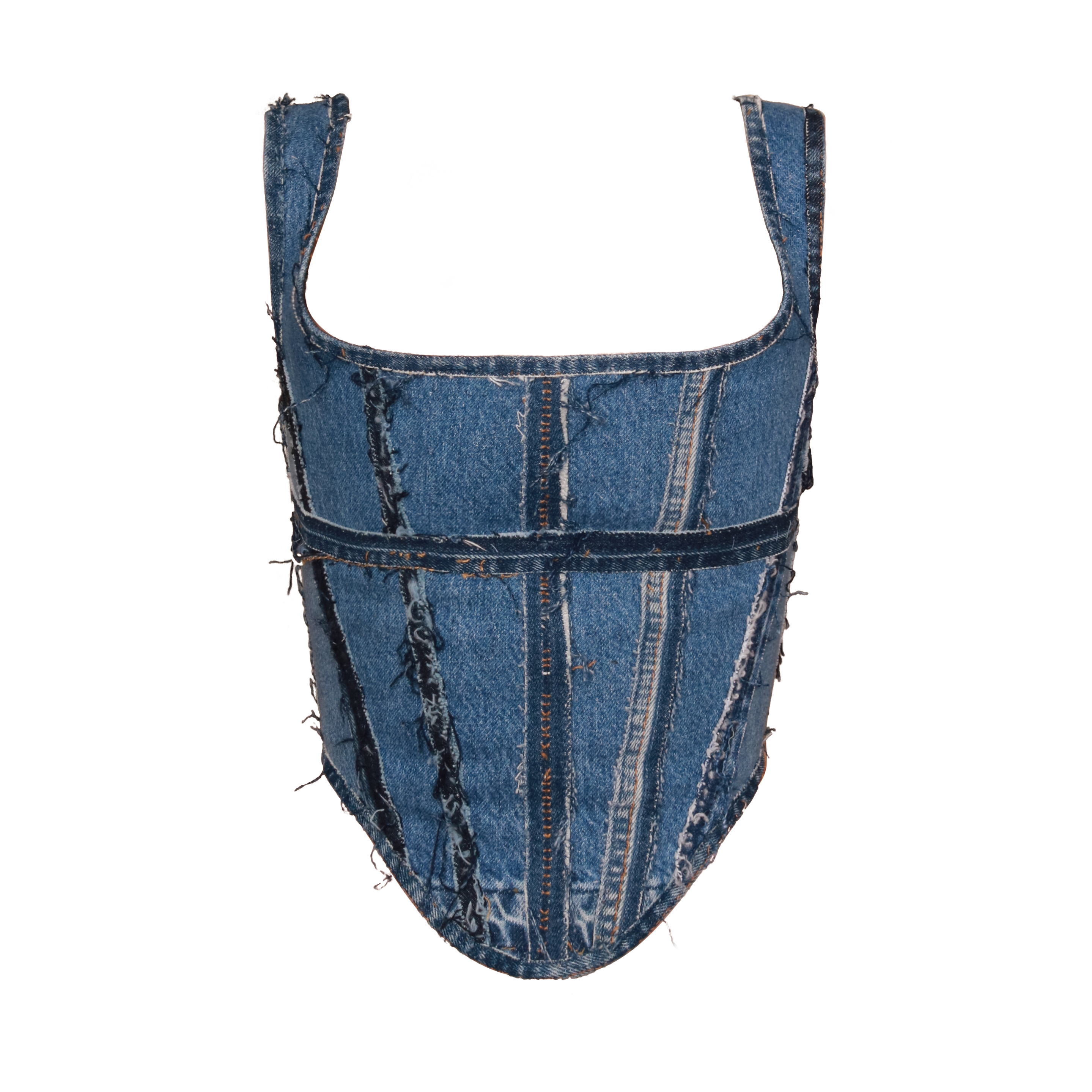 Jean Scrap Corset (Size 2)