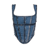 Jean Scrap Corset (Size 2)