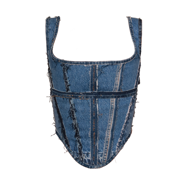 Jean Scrap Corset (Size 2)