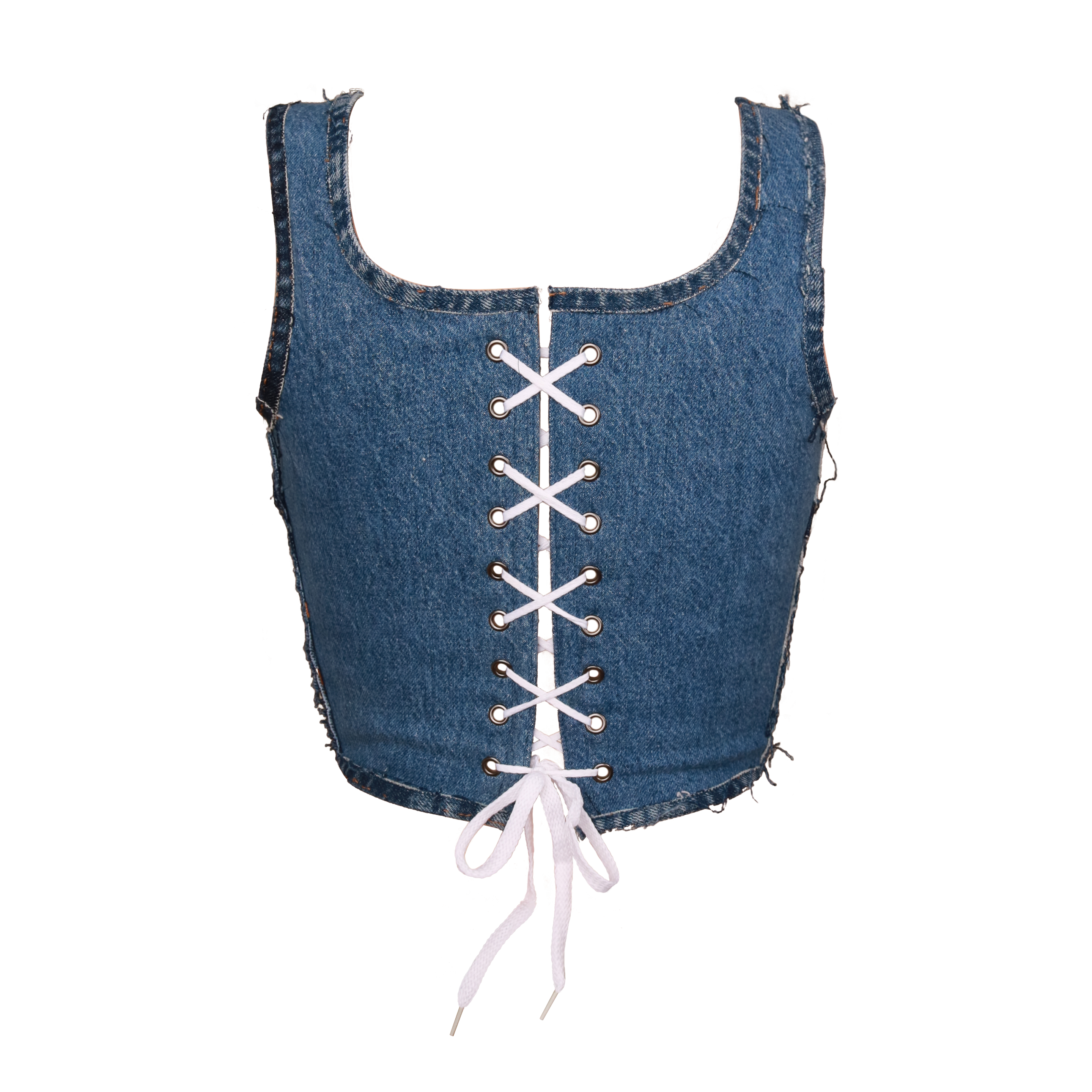 Jean Scrap Corset (Size 2)